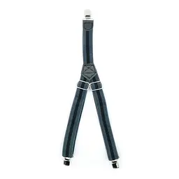 Підтяжки дитячі Weatro Сірі з чорною смугою Weatro det-pd-032 (det-pd-032) - мініатюра 2
