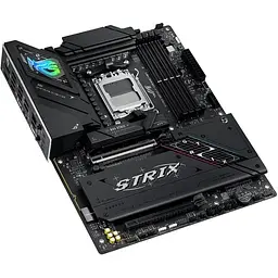 Материнська плата Asus AM5 Rog Strix B850-F Gaming WIFI, B850, 4xDDR5, Int. Video (CPU), 2xSATA3, 4xM.2, 1xPCI-E 5.0 x16, 1xPCI-E 4.0 x16, 2.5Gb, WiFi 7, Bluetooth 5.4, 10xUSB 3.2/6xUSB 2.0, HDMI/DP, ATX - мініатюра 6
