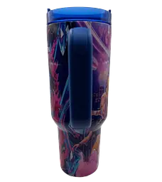 Термос термочашка Stanley Quencher H2.0 Tumbler Світиться у темряві 1,18 л Huntr/X World Tour Edition KT7001986 - мініатюра 8