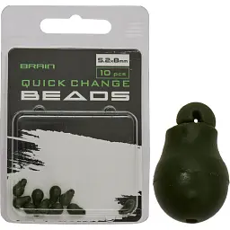 Конектор Brain Quick Change Beads 5.2x8mm (10 шт/уп) SGXA-9291-SS