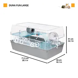 Клітка Ferplast Duna Fun Large для хомяків - мініатюра 3