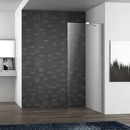Душова стінка Volle Walk-In 100x200 18-08-100H, прозорий - мініатюра 7