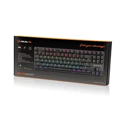 Клавіатура REAL-EL M 05 USB Grey (EL123100044) - мініатюра 2