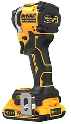DeWALT Шурупокрут ударний аккумуляторний XR Li-Ion 18В акб 2х2А·рік 206Нм 3250об/хв 3800уд/хв кейс TSTAK, ЗП 0.95кг - мініатюра 2