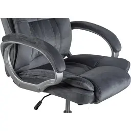 Офісне крісло Barsky Soft Microfiber Grey Soft-03 (Soft-03) - мініатюра 9