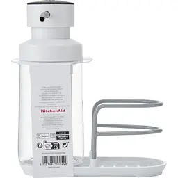 Диспенсер для миючого засобу KitchenAid Sinkware з підставкою для губки білий (KEG887OSWH) - мініатюра 7
