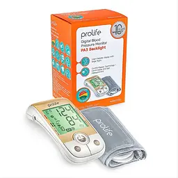 Тонометр ProLife PA3 Backlight AFIB автоматичний на плече з адаптером - мініатюра 4