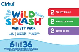 Набір картриджів для напоїв Cirkul Wild Splash Flavor Cartridge Variety Pack 6 шт - мініатюра 6