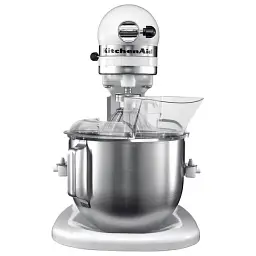Кухонна машина KitchenAid Heavy Duty 4,8 л 5KPM5EWH з відкидним блоком білий - мініатюра 2