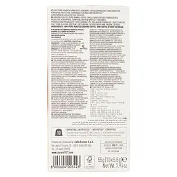 Кава в капсулах Carraro Nespresso Aluminium Ethiopia 55 г (10 шт. х 5.5 г) - мініатюра 3