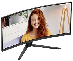 Монiтор 34" CU34B3E Black AOC teh0027393 - мініатюра 3