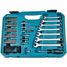Набір інструментів (120 предметів) Makita E-06616 - мініатюра 3