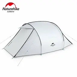 Тримісний намет Naturehike Cloud Fun NH19ZP006 210T/Silver Coated (Білий) - мініатюра 2