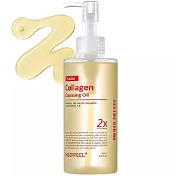 Гідрофільна олія для обличчя з лактобактеріями MediPeel Red Lacto Collagen Cleansing Oil 2.0 200 мл - мініатюра 2