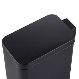 Відро для сміття Mixxus Premium Quadro-TC0105 5 л з плавним закриттям прямокутне Black MI7061, Чорний матовий - мініатюра 3