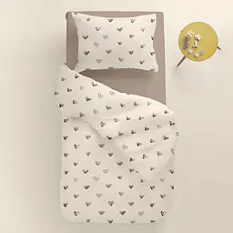 Дитяча постільна білизна Cosas MONO LOVE 110х140см (MonoLove_15Espresso_140) - мініатюра 2