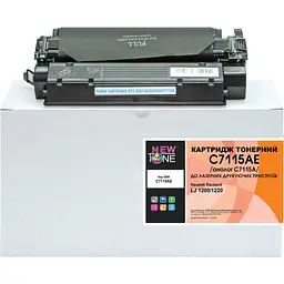 Картридж тон. NEWTONE для HP LJ 1200/1220 аналог C7115A Black ( 2500 ст.) (C7115AE)