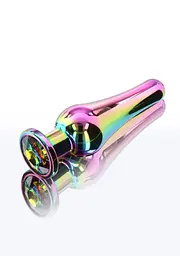 Анальна пробка Toy Joy Large Twilight Bum Bijou, 9.5х4 см