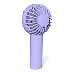 Вентилятор ручний YW-DC03 акумуляторний 3W, Type-C, 3 режими швидкості - Purple - мініатюра 5