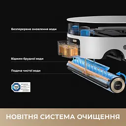Робот-пилосос миючий Dreame Aqua 10 Roller White - мініатюра 12