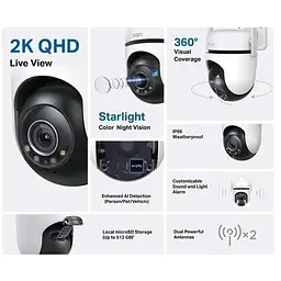 IP-камера TP-Link Tapo C520WS 4 MP - мініатюра 8