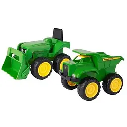 Набір для піску John Deere Kids Трактор і самоскид (35874) - мініатюра 4