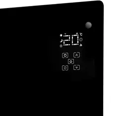Конвекторний обігрівач Carruzzo Q20F1 2в1 2500W Wi-Fi Smart Black - мініатюра 5