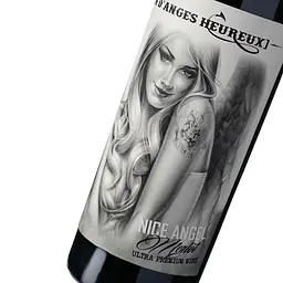 Вино Nice Angel Merlot IGP Pays D'Oc, червоне, сухе, 0,75 л - мініатюра 5