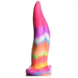 Фалоімітатор Creature Cocks Unicorn Kiss Glow-In-The-Dark 21.3 см мульті
