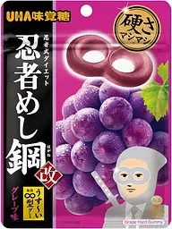 Жувальні цукерки Mikakuto Ninja Steel Grape зі смаком винограду 45 г