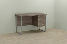 Комп'ютерний стіл Ferrum-decor Гаррі 75x120x60 сірий ДСП Дуб Сонома Труфель 32мм (FRD-101458) - мініатюра 2