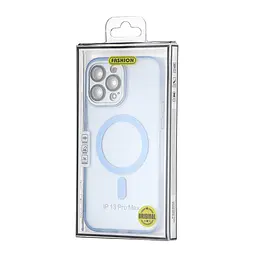 Чохол Splatter with MagSafe Protected Camera iPhone 13 Pro Max Light Blue - мініатюра 2
