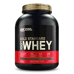 Gold Standard 100% Whey — 2280 г White Chocolate Raspberry