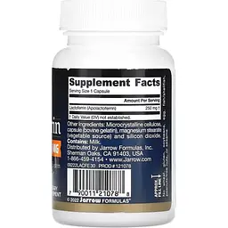 Лактоферин сублімований Jarrow Formulas Lactoferrin Freeze Dried 250 мг 30 капсул - мініатюра 2