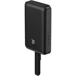 Зовнішній акумулятор Baseus Magnetic Mini 10000mAh 30W Black (P1002210B113-00) [152272] - мініатюра 8