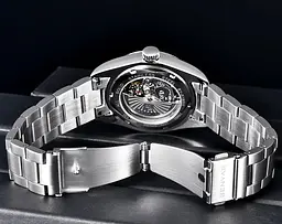 Наручний годинник Benyar Automatic 10 BAR Сріблястий (2783) - мініатюра 9