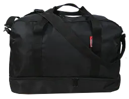 Дорожня сумка з відділом для взуття 40L Wallaby Чорна - мініатюра 4