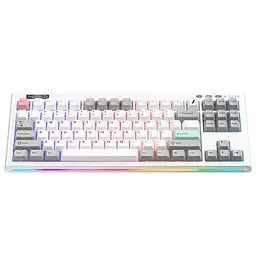 Клавіатура бездротова 1stPlayer NEO87 Wireless Frostwave (NEO87-FW-TLD) - мініатюра 3