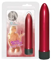 Вібратор Mandy Mystery Baby Vibe 13 см червоний - мініатюра 2