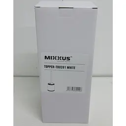 Йоржик для унітазу підлоговий Mixxus Topper-TB0201 white MI7094, Білий матовий - мініатюра 4