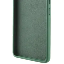 Чохол TPU GETMAN Liquid Silk Full Camera для Motorola Moto G04 / E14 Зелений / Dark green - мініатюра 2