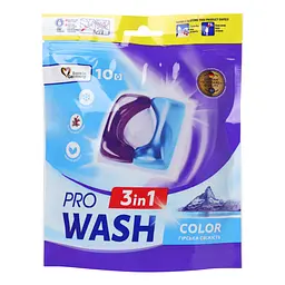Капсули для прання ProWash Гірська свіжість 10 шт. - мініатюра 2