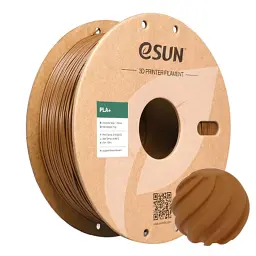 Пластик для 3D-принтера eSUN PLA+ P1.75мм, 1кг, brown (PLA+P175C1)