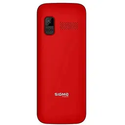 Телефон Sigma Comfort 50 Grace червоний - мініатюра 4