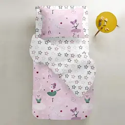 Комплект постільної білизни дитячий Cosas Ballerina 110 х 140 см (Ballerina_Rose_140) - мініатюра 5