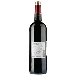 Вино Les Vignerons de Cabrie Rouge AOP Faugeres, червоне, сухе, 0.75 л - мініатюра 2