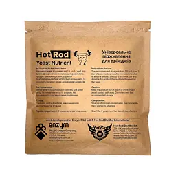 Універсальне підживлення для дріжджів Hot Rod Distiller Yeast Nutrient 100 г - мініатюра 2
