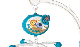 Іграшка-мобіль Baby Team музична різнокольорова (8563) - мініатюра 2