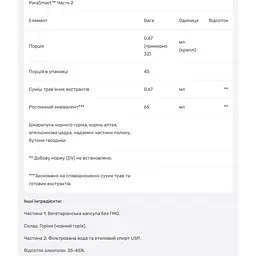 Очищувальна формула 15-денна програма Renew Life ParaSmart Cleansing Formula 90 вегетаріанських капсул та краплі - мініатюра 5