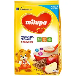 Молочная каша Milupa Гречневая с яблоком 210 г